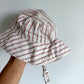 Pehr Rouge Striped Sun Hat / 12-18m