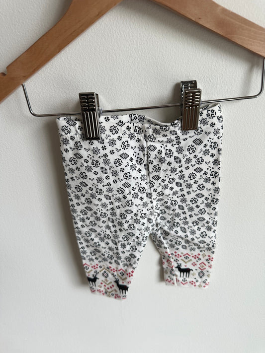 Christmas Pattern Reindeer Pants / 3m