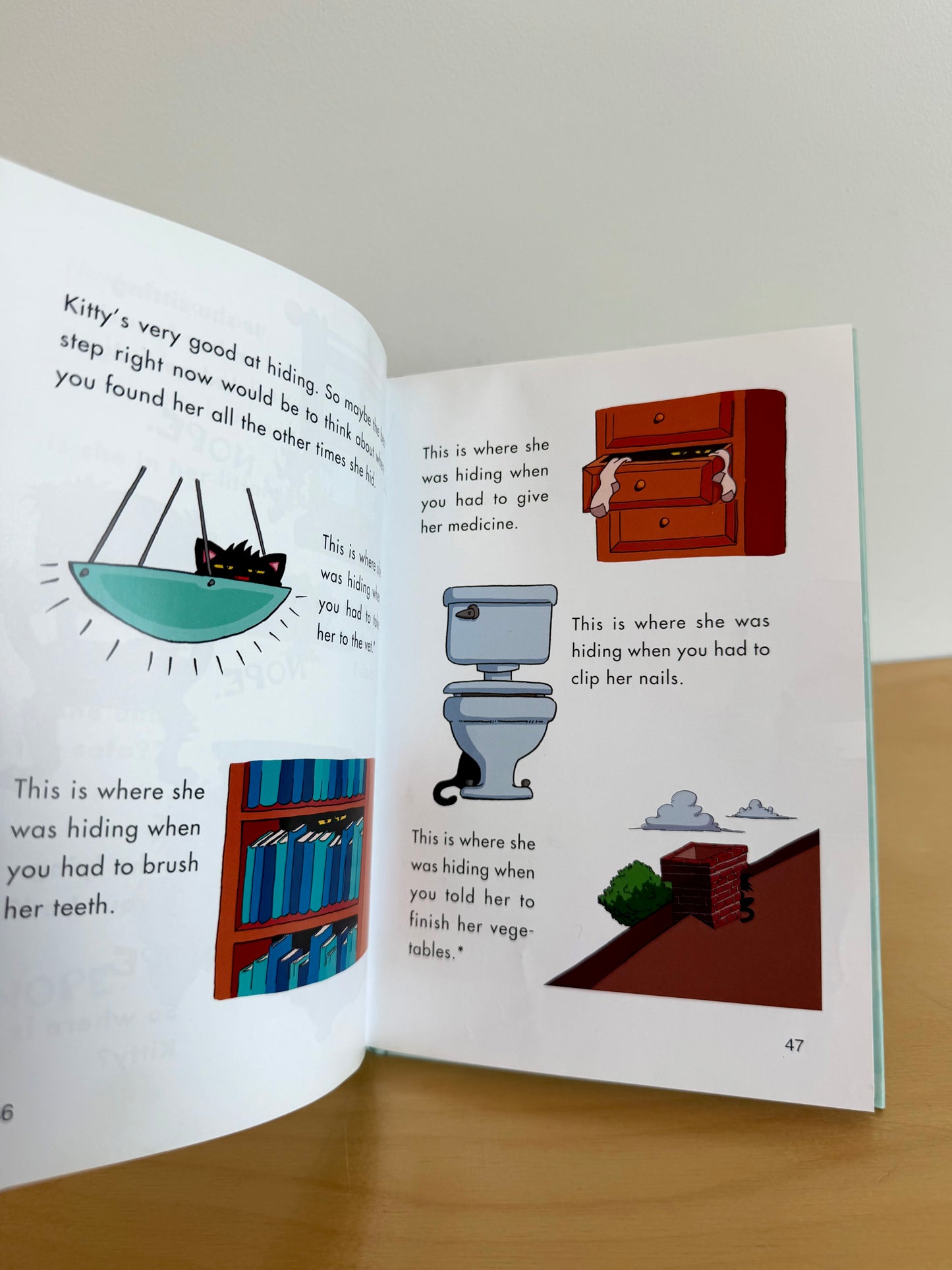 Bad Kitty Gets a Bath Book / 7-10 years (No Shipping)