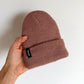 Slouch Pink Toque / 0-12m