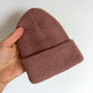 Slouch Pink Toque / 0-12m