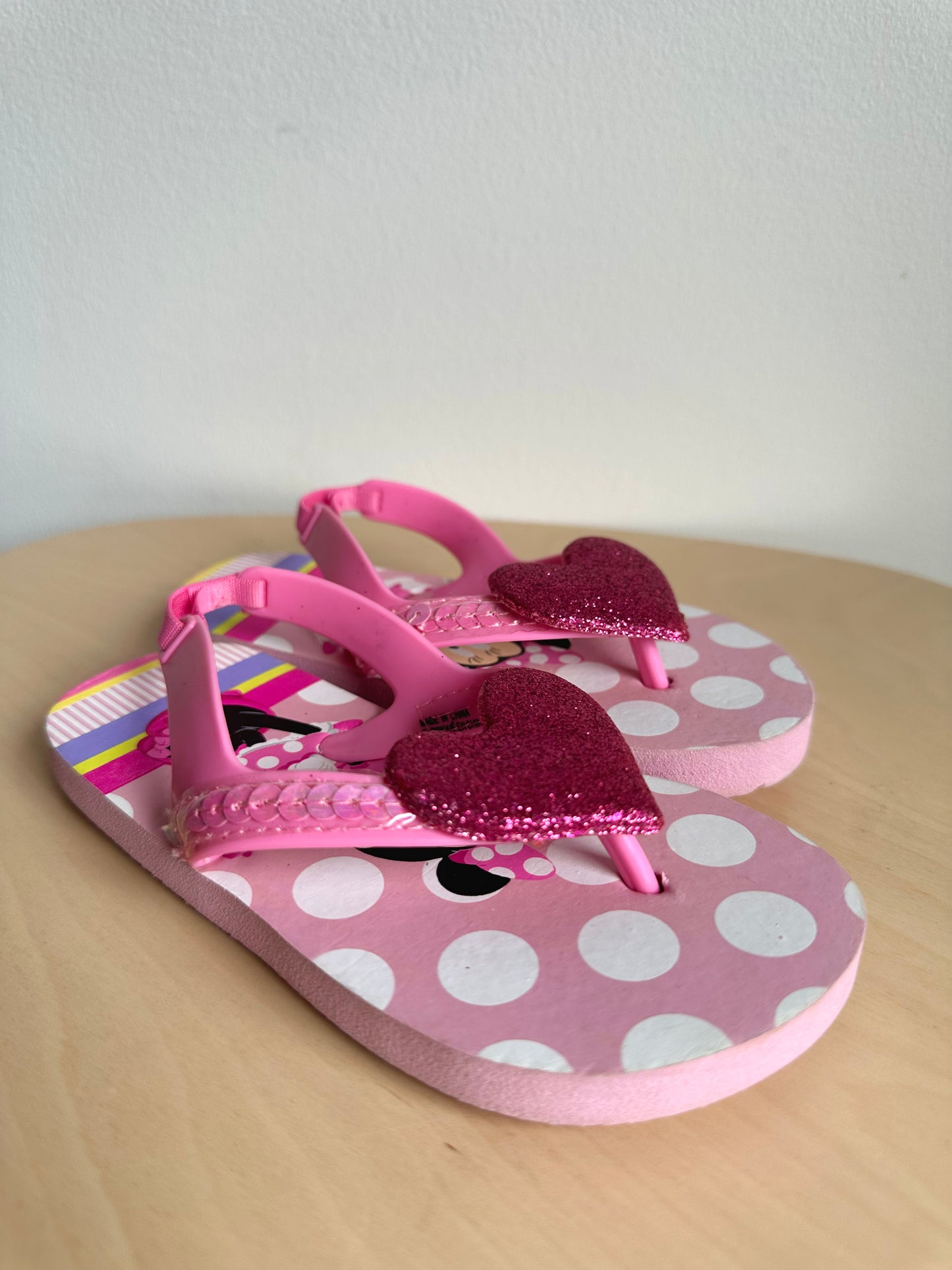 Minnie Sandals / Size 7 Toddler