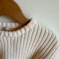 Cream Organic Sweater / 6-9m