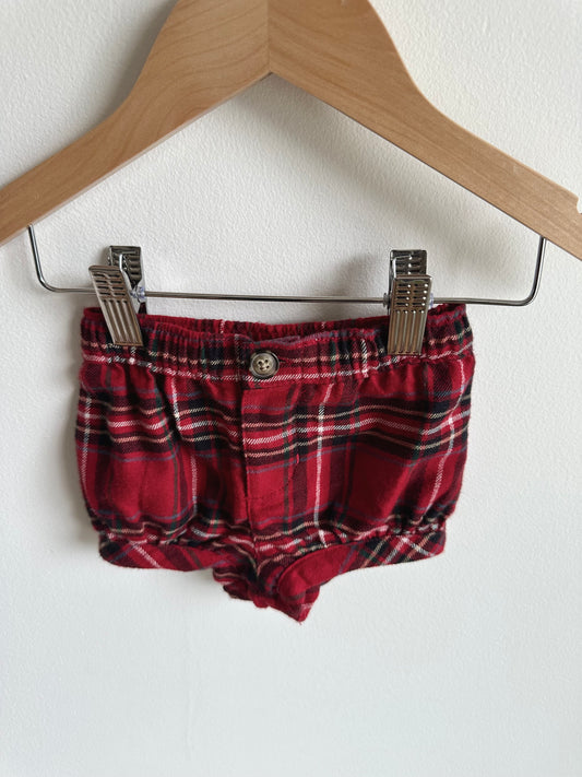 Tartan Christmas Shorts / 3m