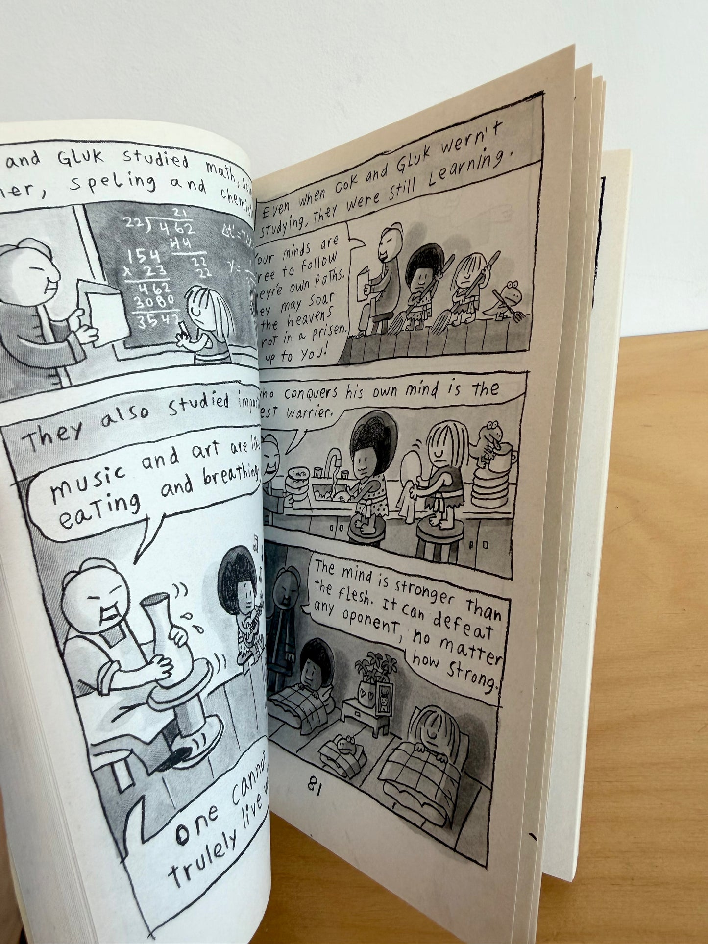 The Adventures of Ook and Gluk Book / 7-12 years