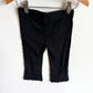 Adidas Black Ribbed Leggings / 3T
