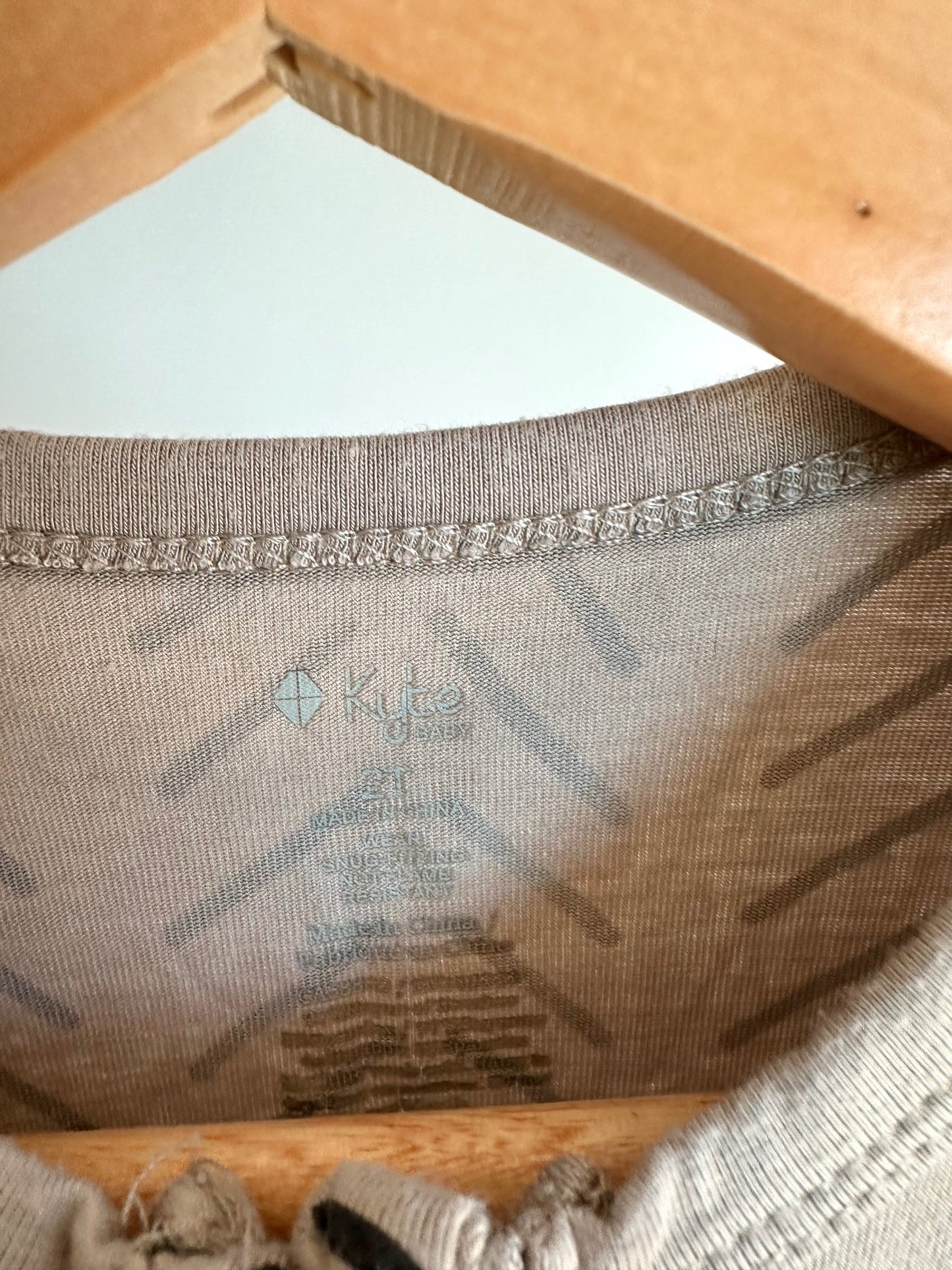 Kyte Herringbone Jumpsuit or Sleeper / 2T