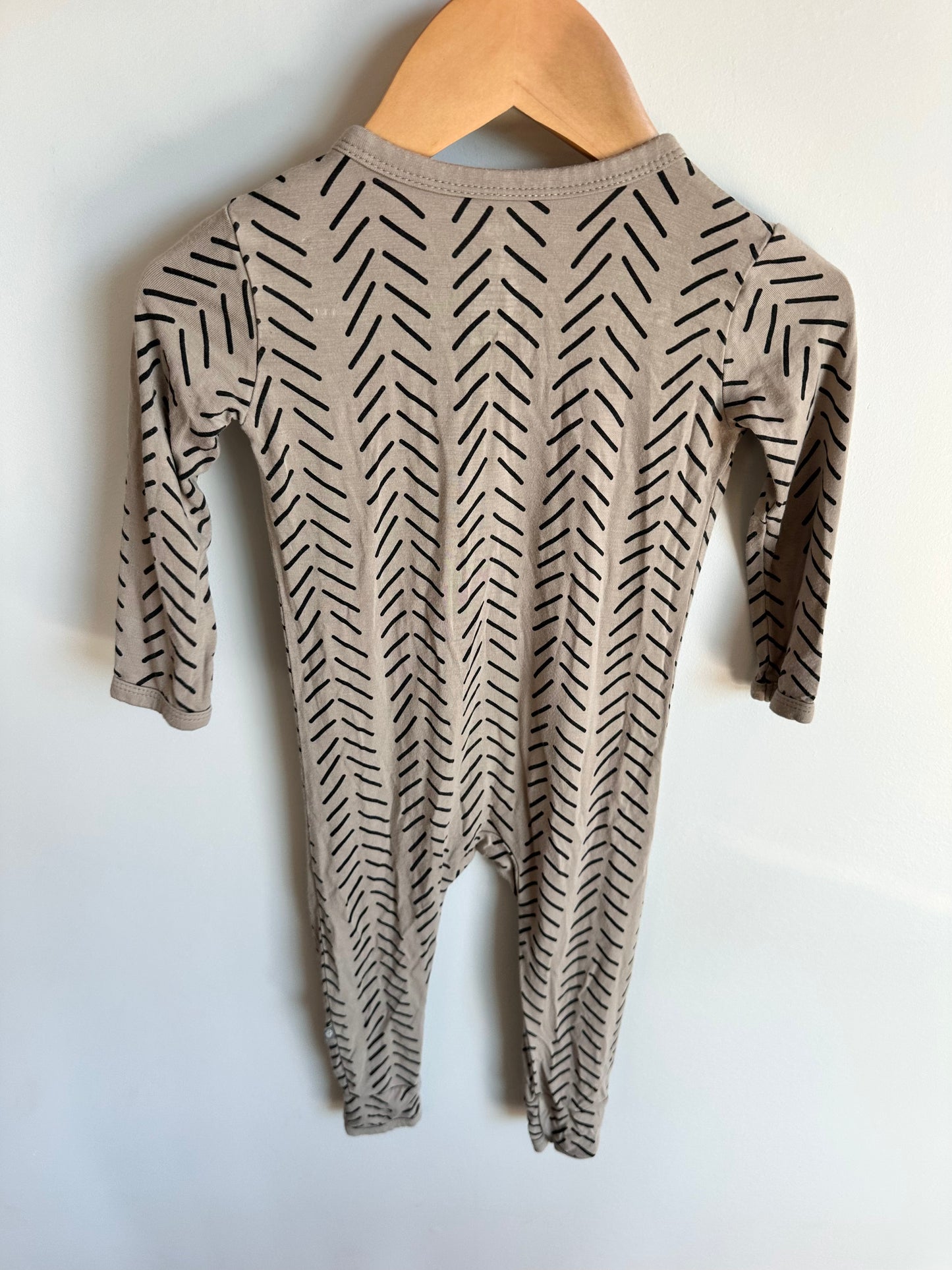 Kyte Herringbone Jumpsuit or Sleeper / 2T