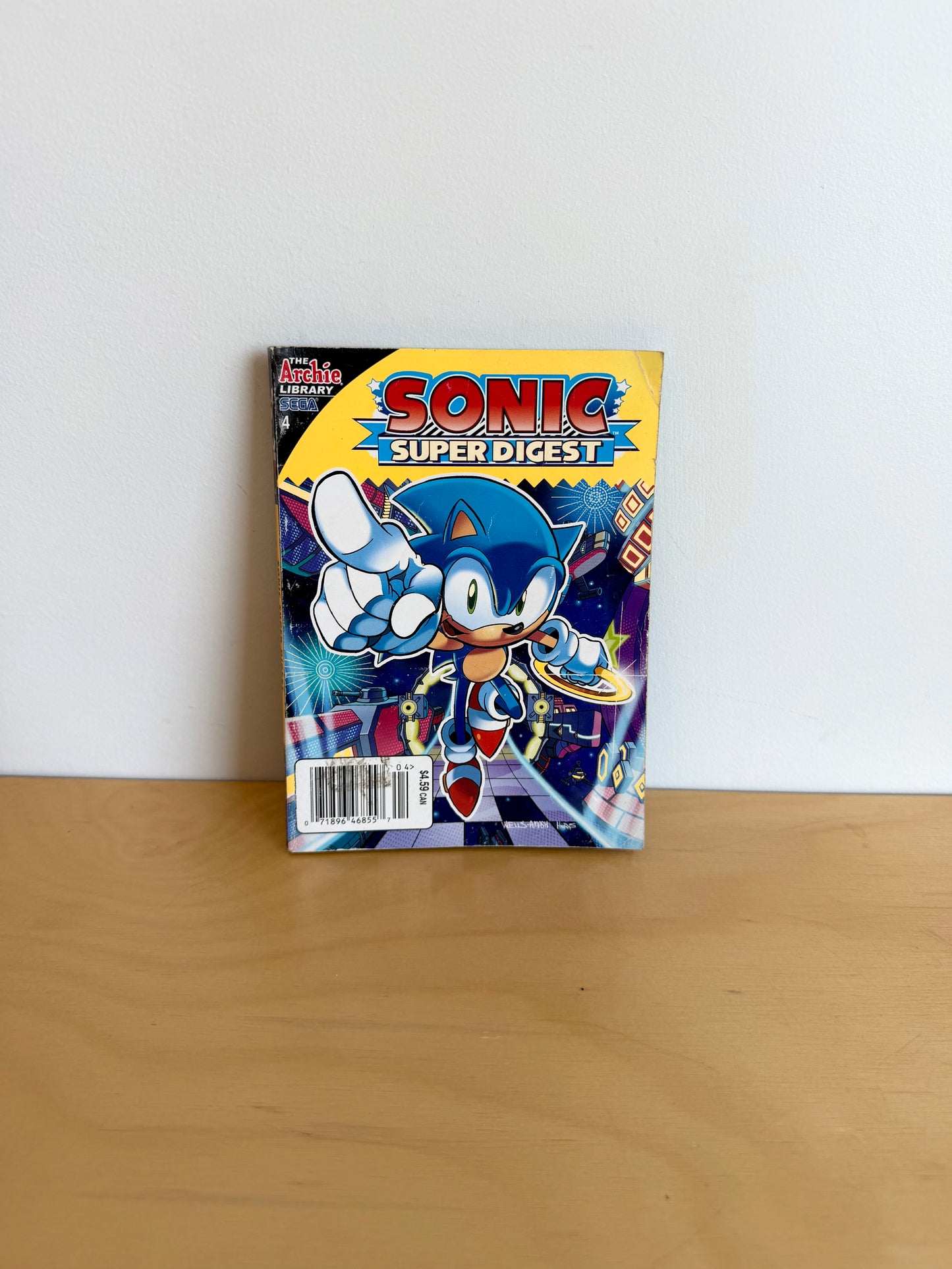 Sonic Super Digest Comic Book / 8-12 years