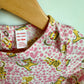 Lepoard Heart Long Sleeve Jumpsuit / 12-18m