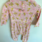 Lepoard Heart Long Sleeve Jumpsuit / 12-18m