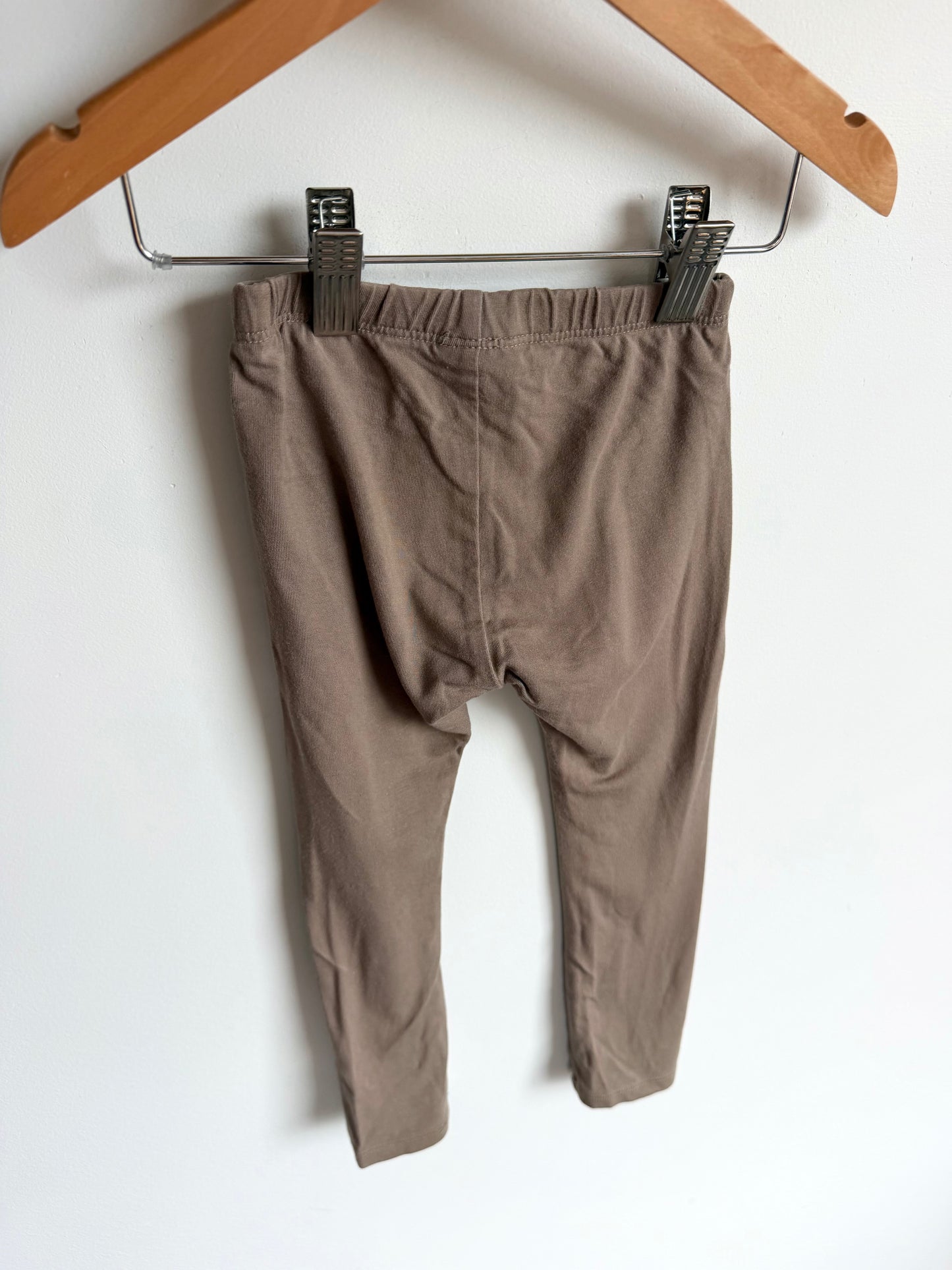 Little & Lively Taupe Leggings / 18-24m