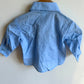 Blue Button Up Top / 0-3m