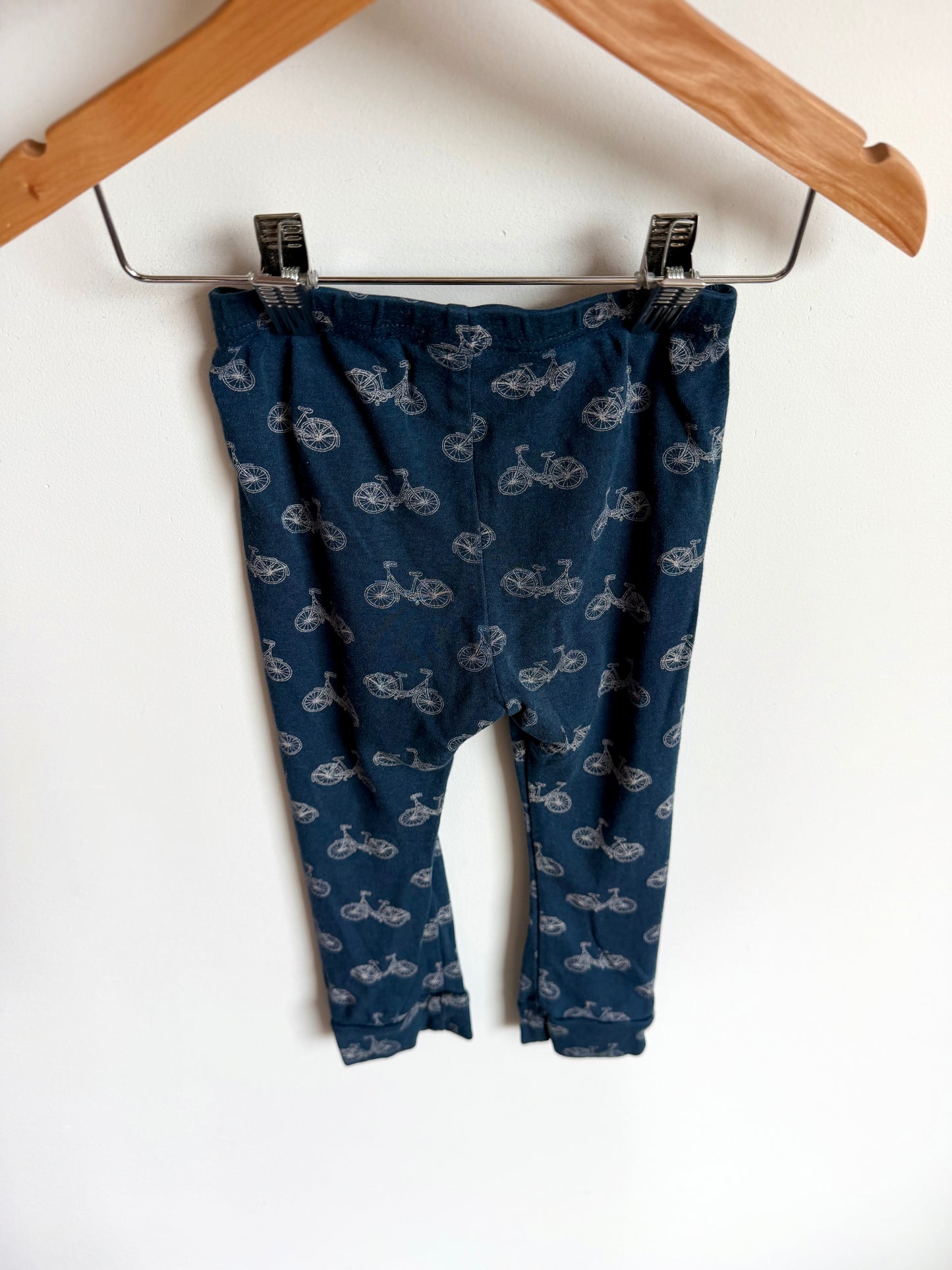 Little & Lively Navy Bike Leggings / 18-24m