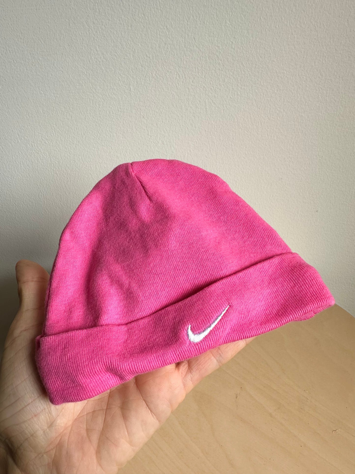 Pink Nike Beanie / 0-6m