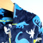 Hatley Navy Dino Fleece Bunting Suit / 18-24m