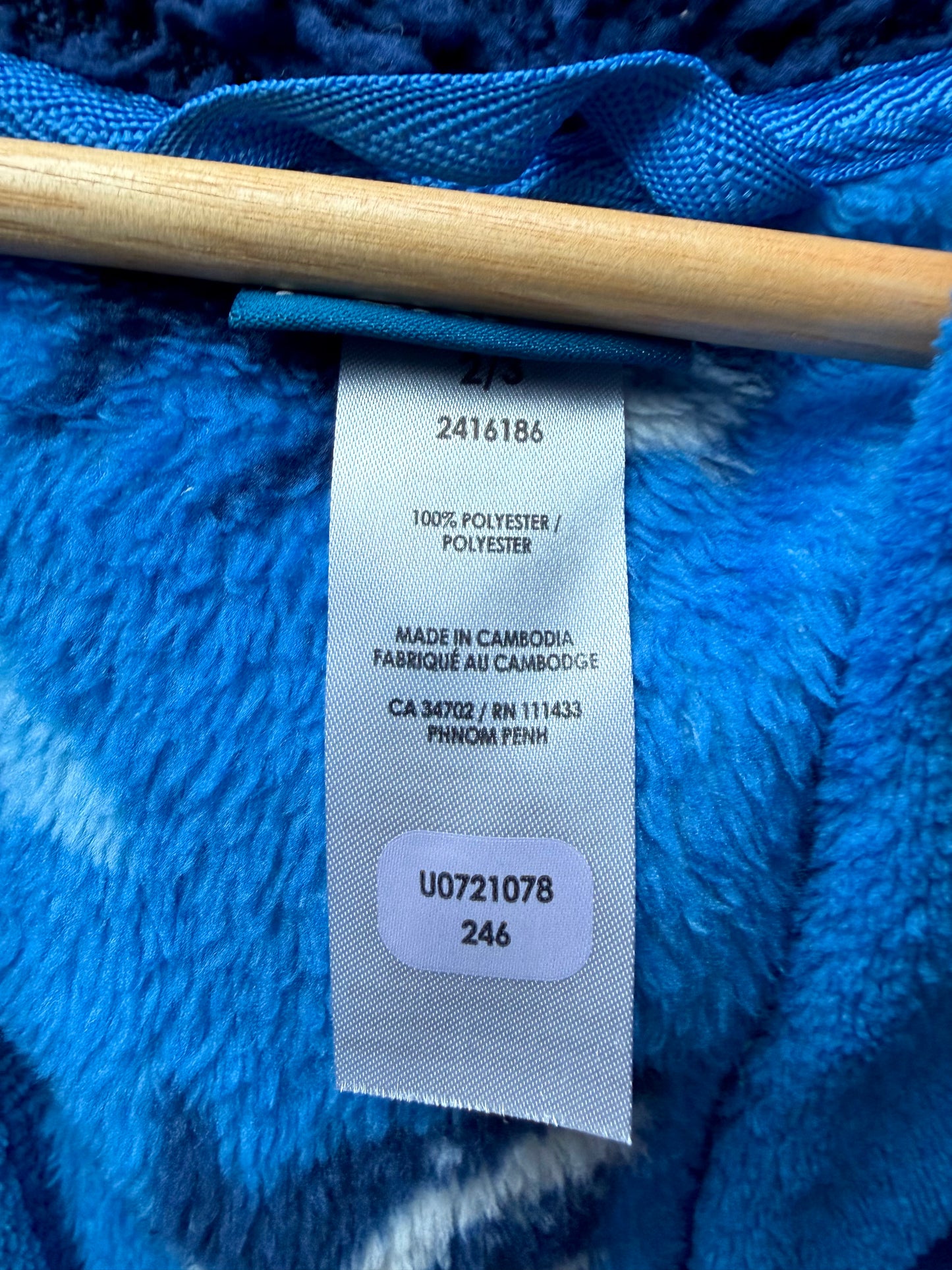 Blue Shark Robe / 2-3T