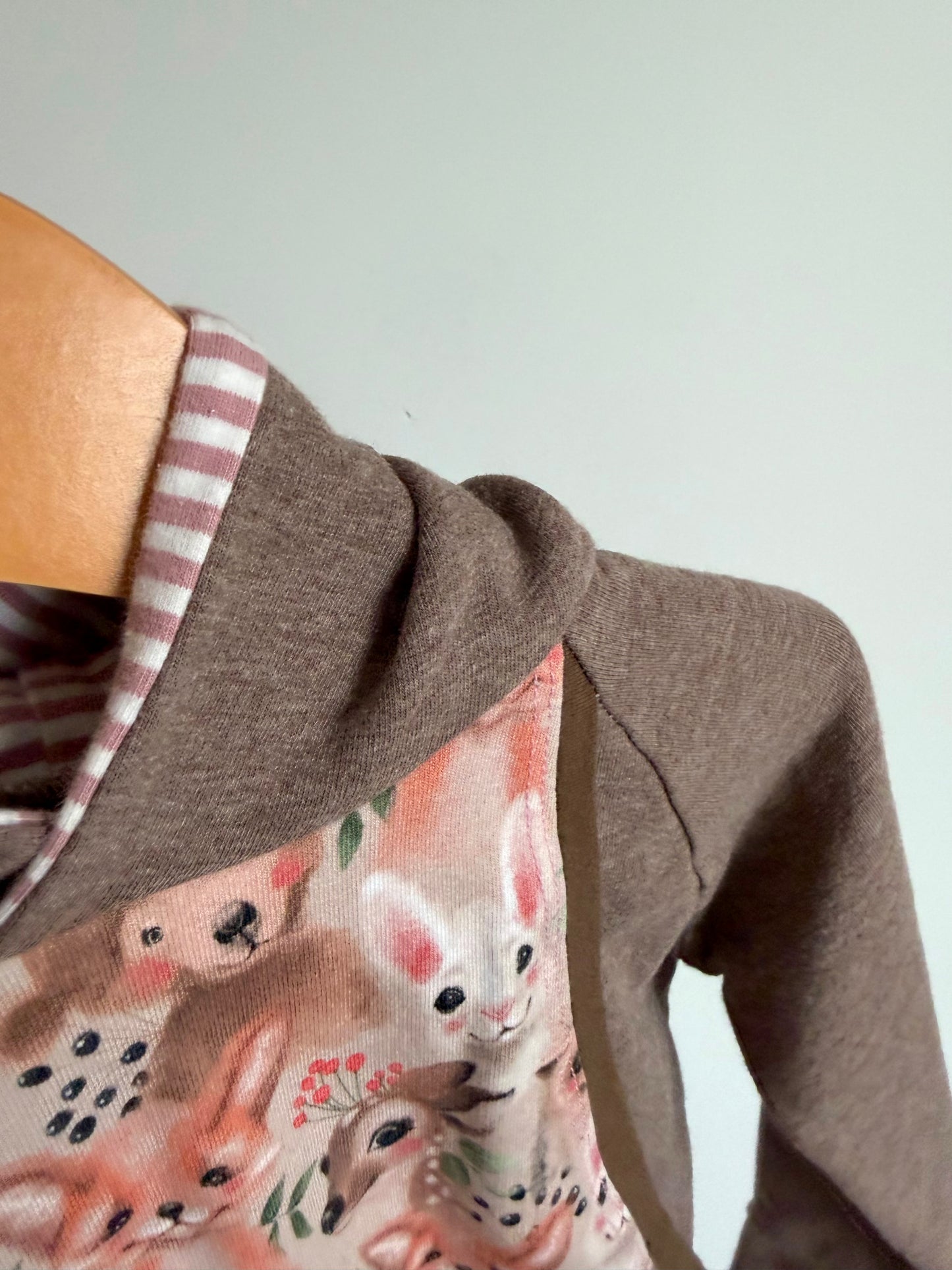 Sugar Sandwich Woodland Animals Hoodie / 2T