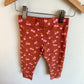 Coral Brown Cherry Pants / 12-18m