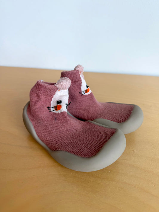 Animal Sock Shoes / Size 6 Toddler