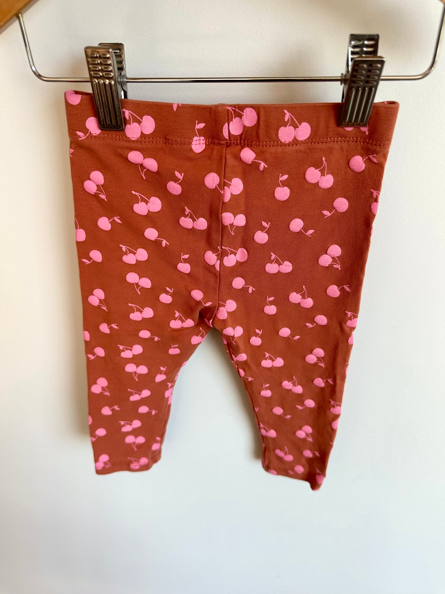 Coral Brown Cherry Pants / 12-18m