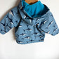 Hatley Colour Changing Blue Shark Rain Jacket / 12-18m