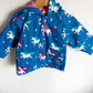 Hatley Colour Changing Blue Unicorn Rain Jacket / 12-18m
