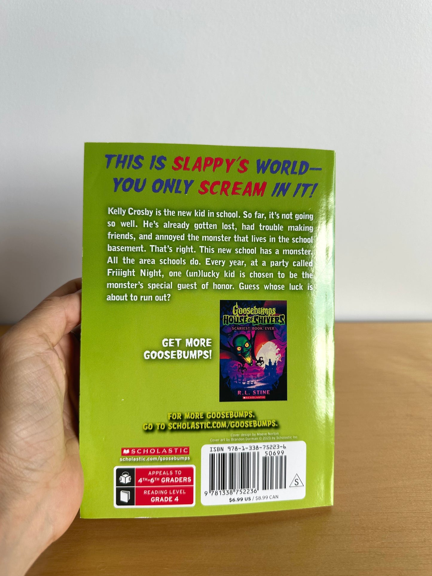 Goosebumps - Slappy World Book / 8+ years