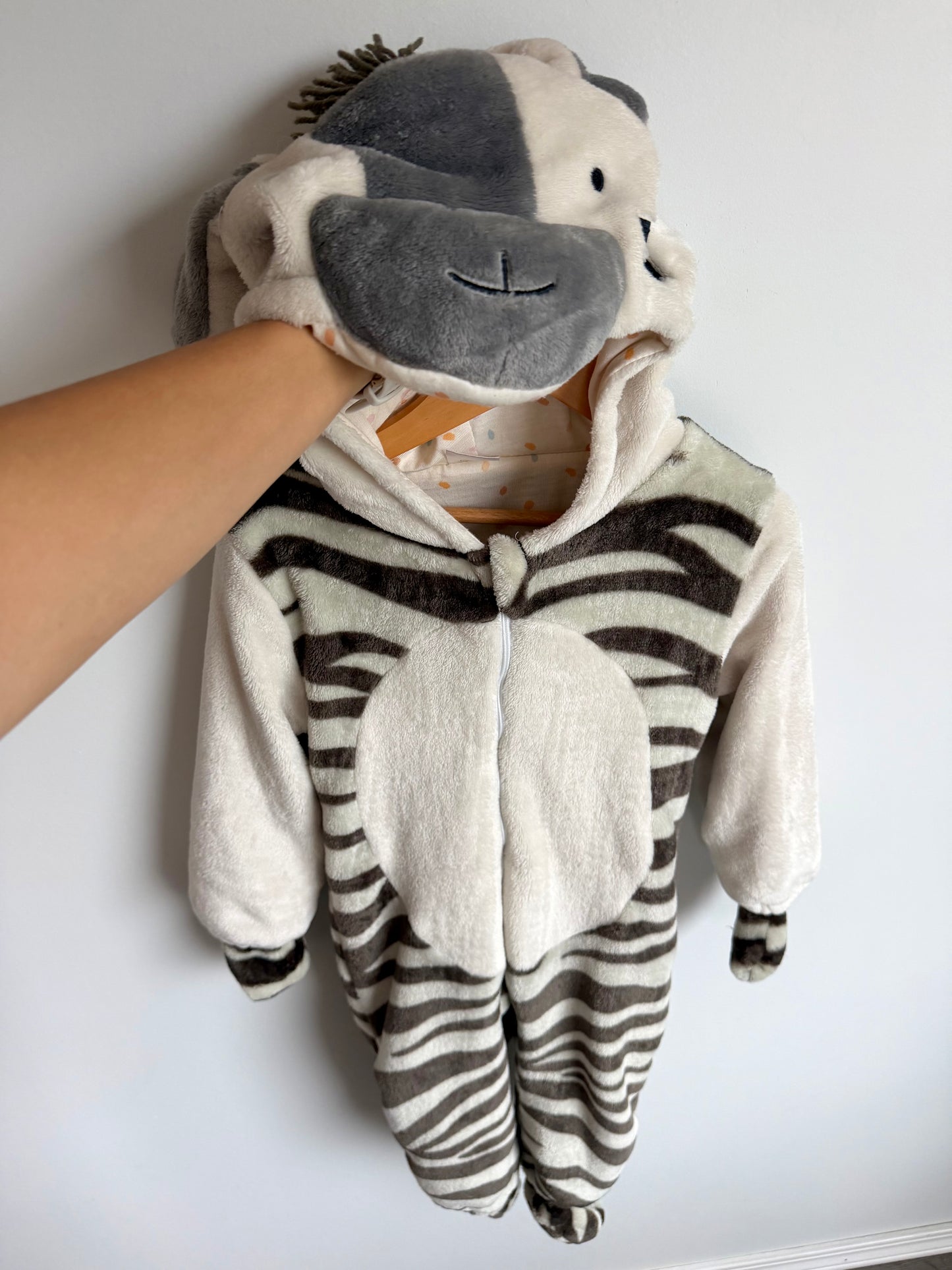 Zebra Costume / 2T