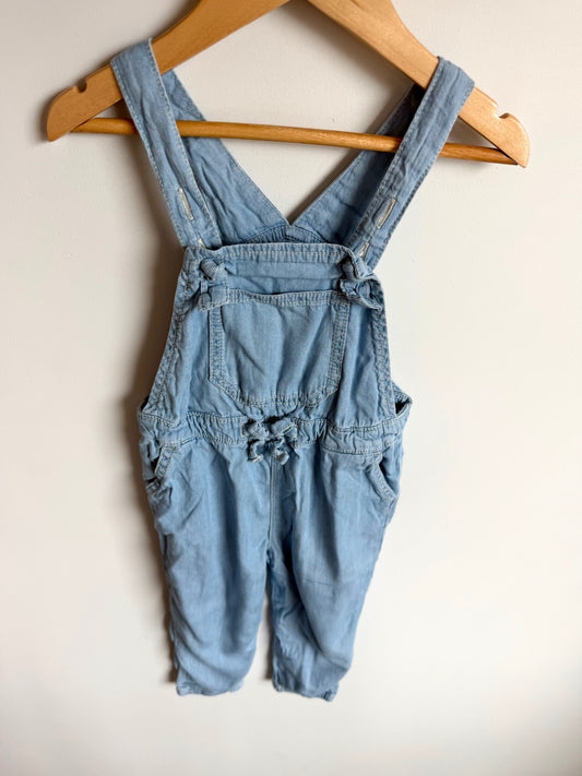 Oshkosh Chambray Overalls / 2T