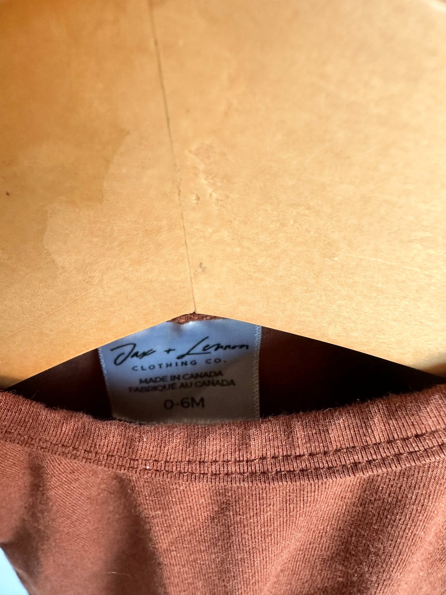 Jax + Lennon Cedar Bamboo Bodysuit / 0-6m