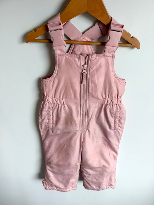 Gap Pink Snow Bib Overalls (PLAY) / 2T