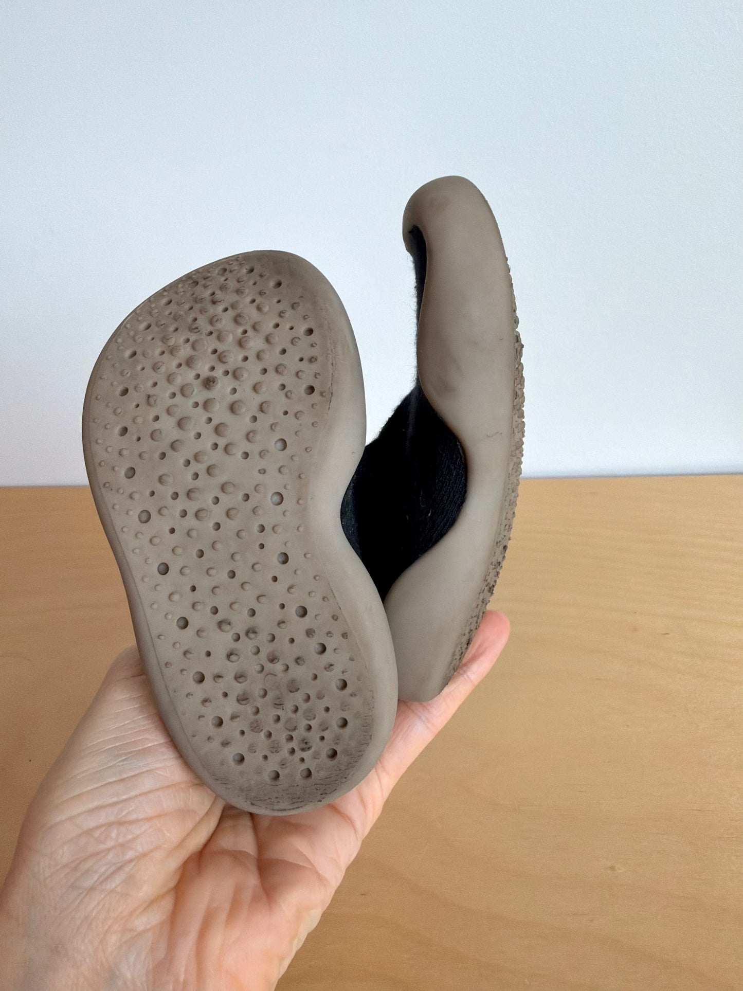 Black Sock Shoes / Size 6 Toddler