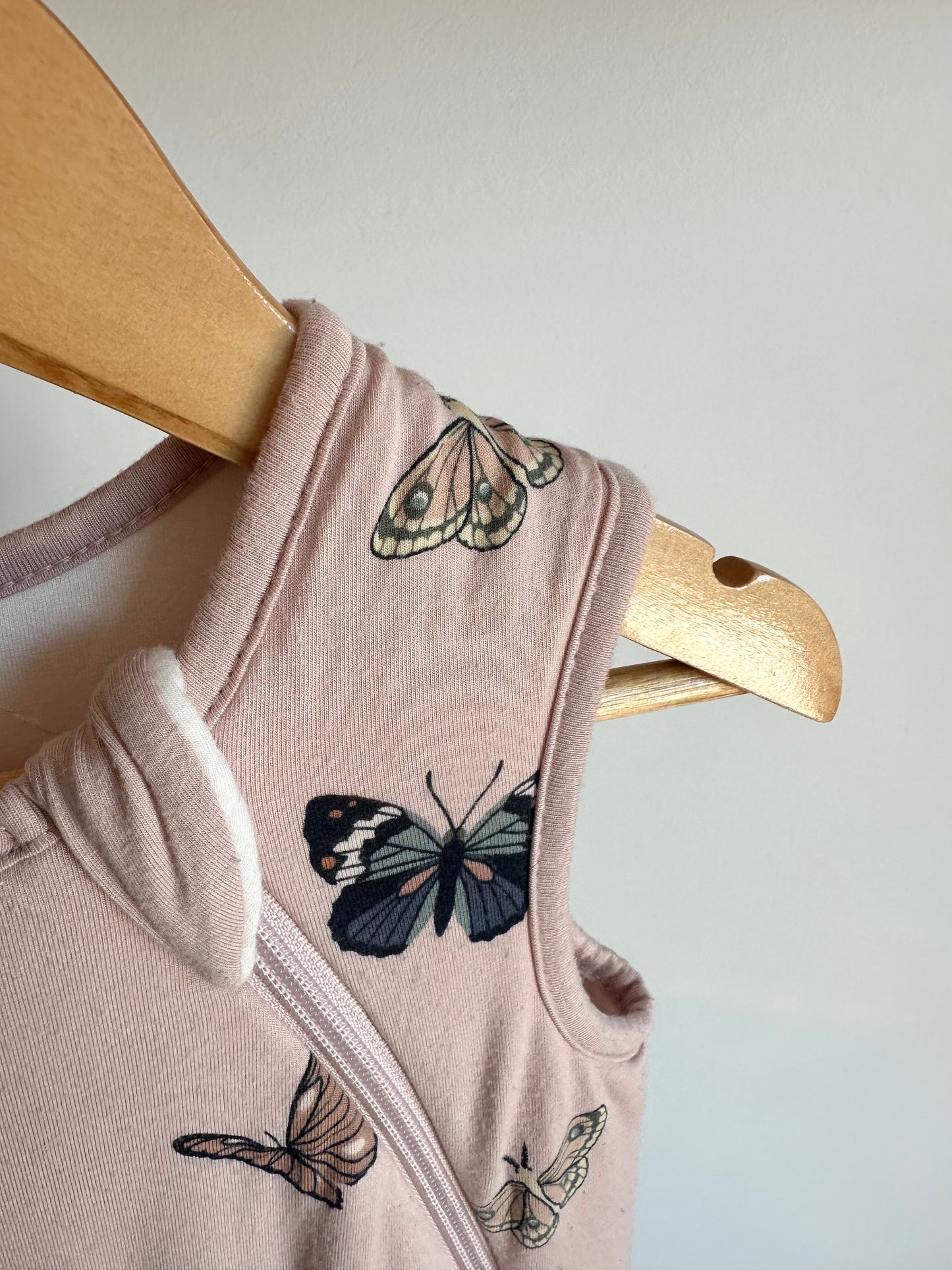 Kyte Blush Butterfly Bamboo 1.0TOG Sleep Bag / Large (18-36m)