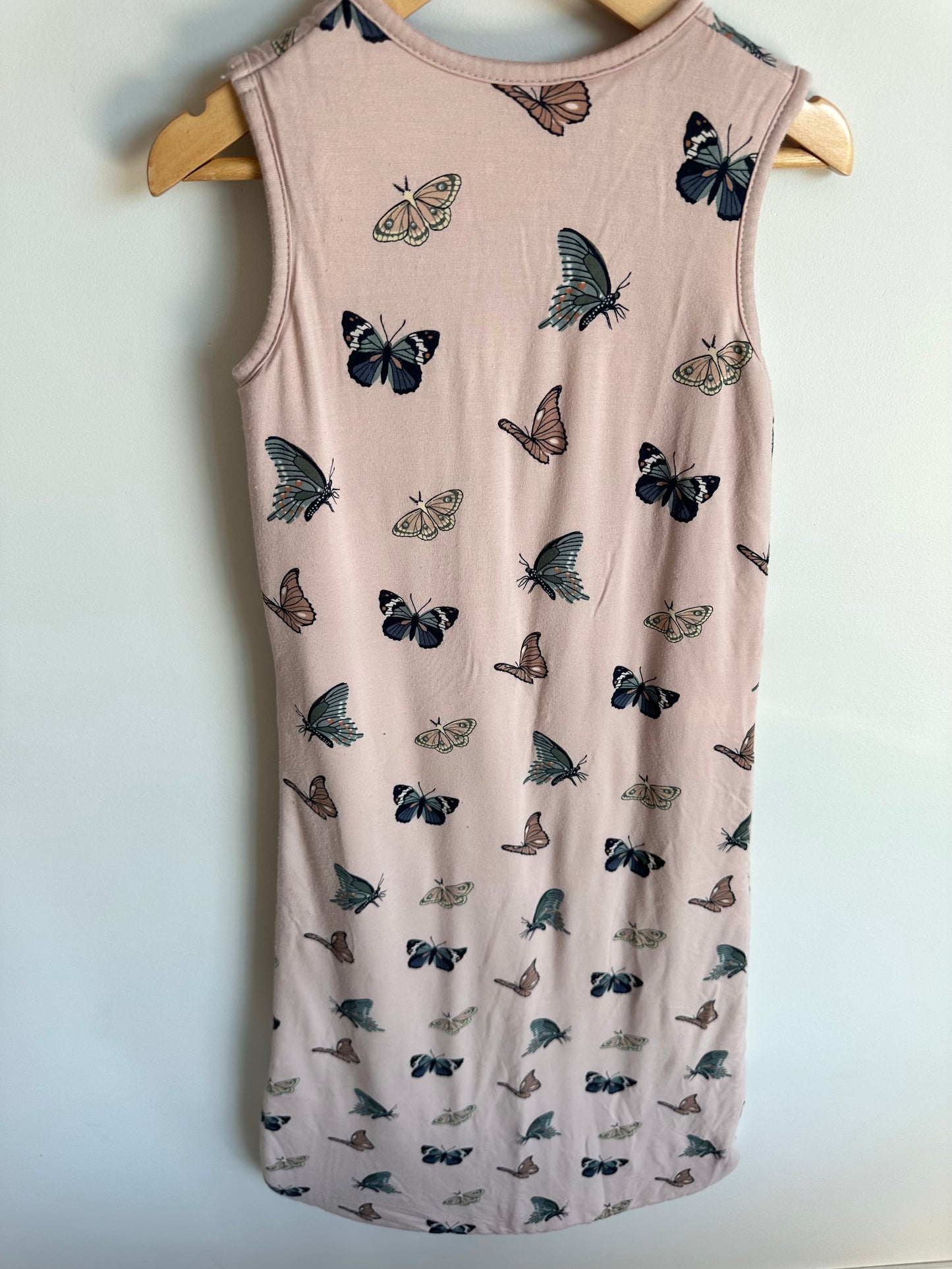 Kyte Blush Butterfly Bamboo 1.0TOG Sleep Bag / Large (18-36m)