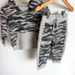 Grey Waves Top + Sweatpants / 2T