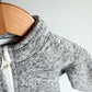 Grey Zipper Sweater / 2T