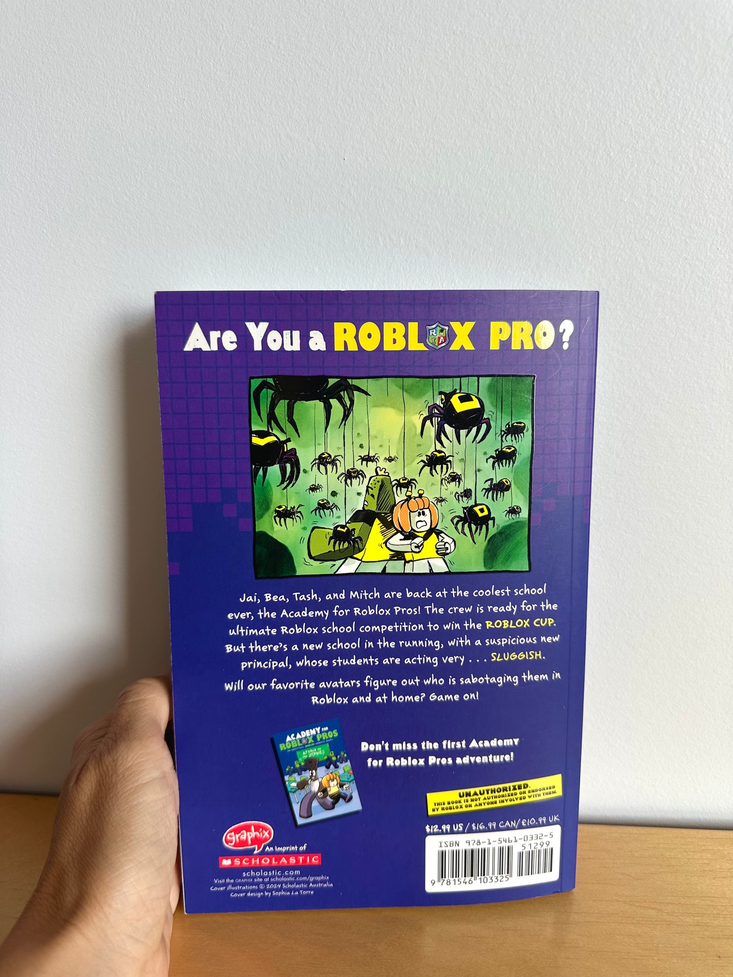Academy for Roblox Pros Softcover -Book 2 / 8+ years