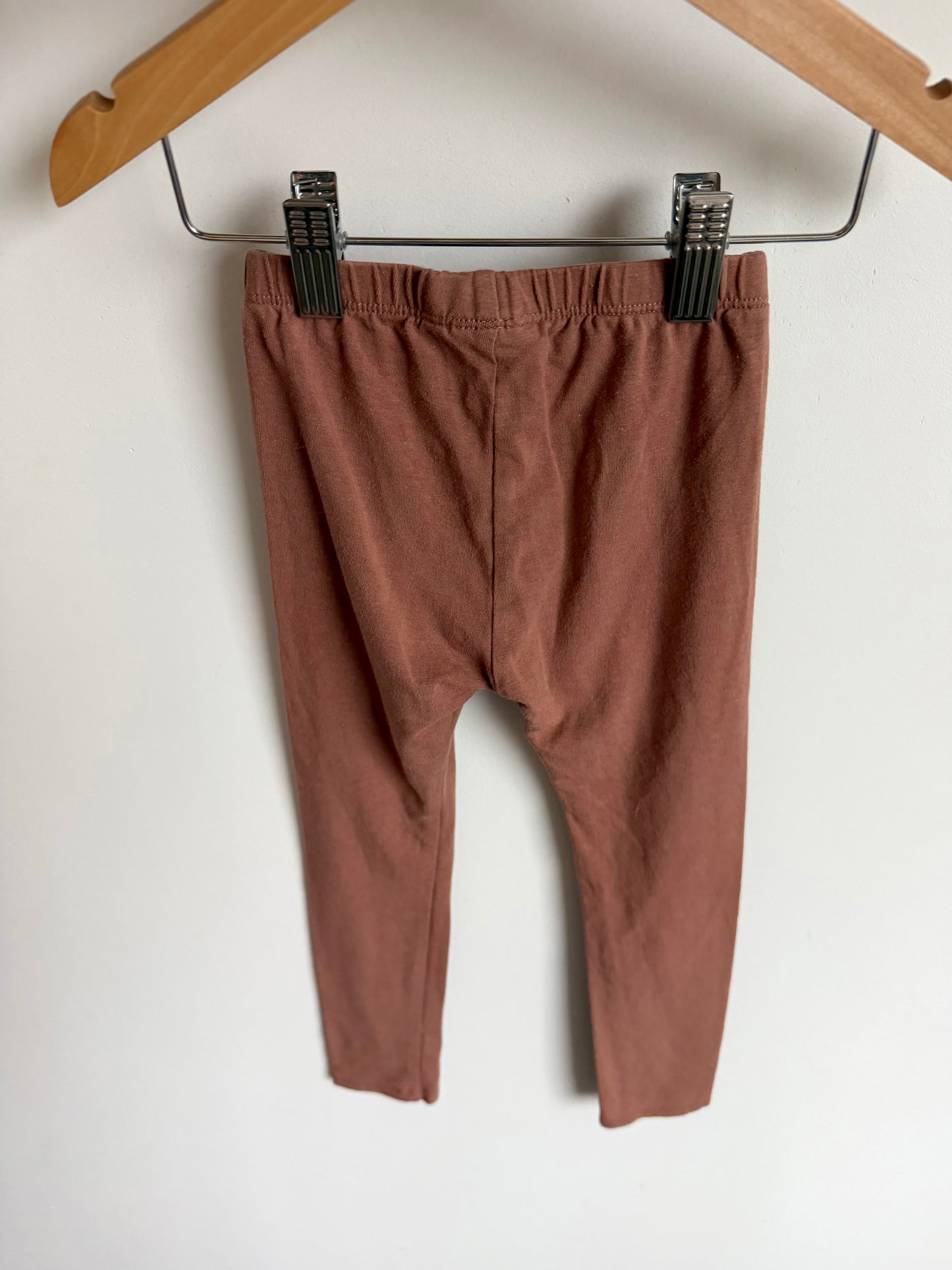 Jax + Lennon Mocha Bamboo Leggings / 3T