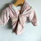 Pink Hooded Cloud Robe / 12m+