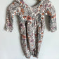 Teddy Little Cream Floral Jumpsuit / 18-24m