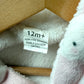 Pink Hooded Cloud Robe / 12m+