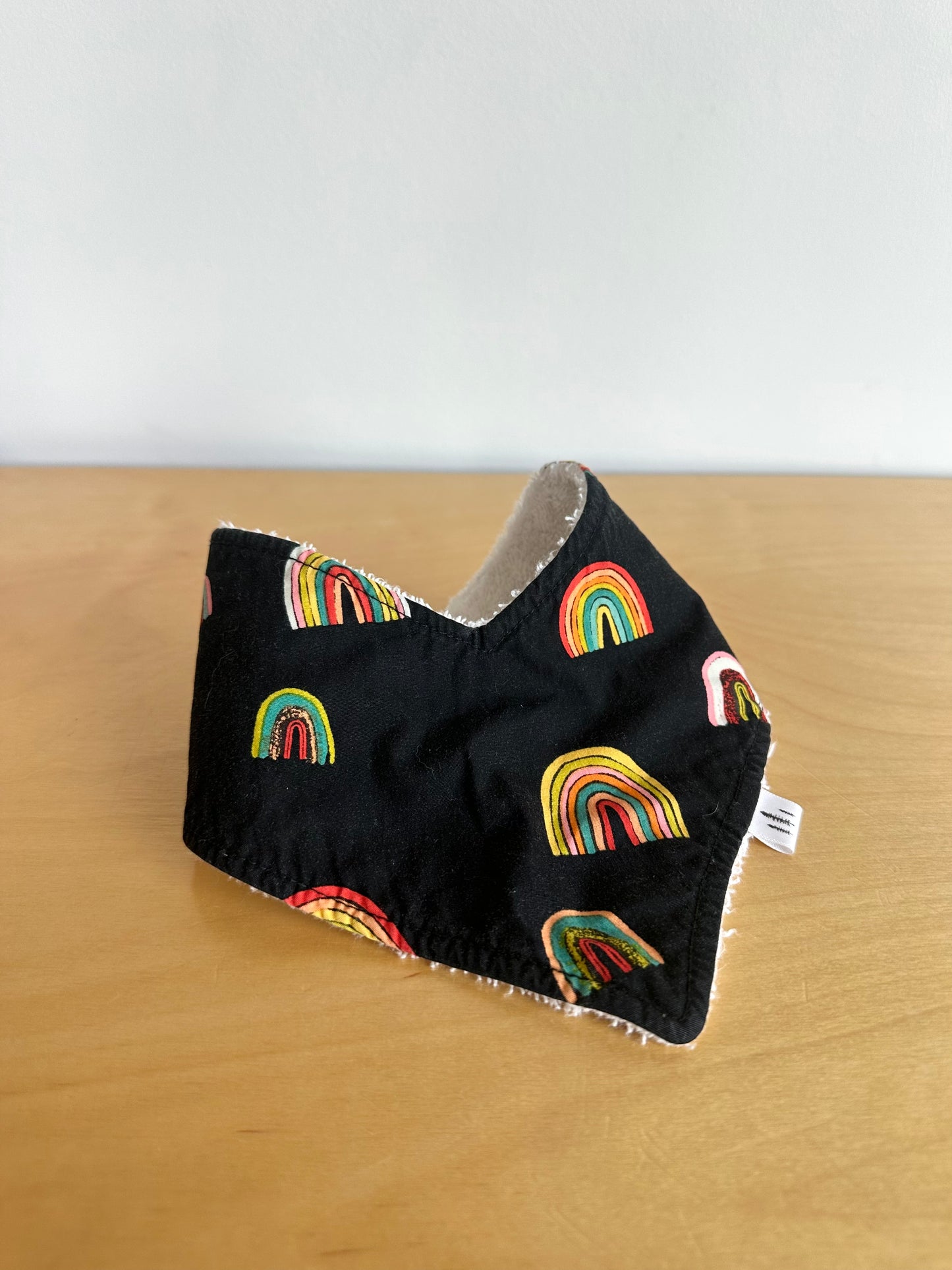 Teddy Little Rainbow Bib