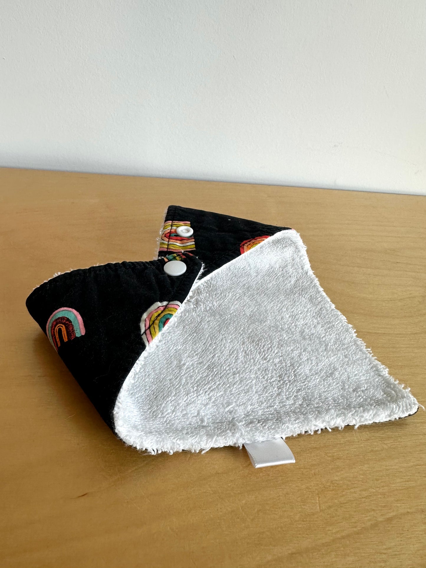 Teddy Little Rainbow Bib