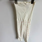 Pink Flowers Cream Tights / 2-4T