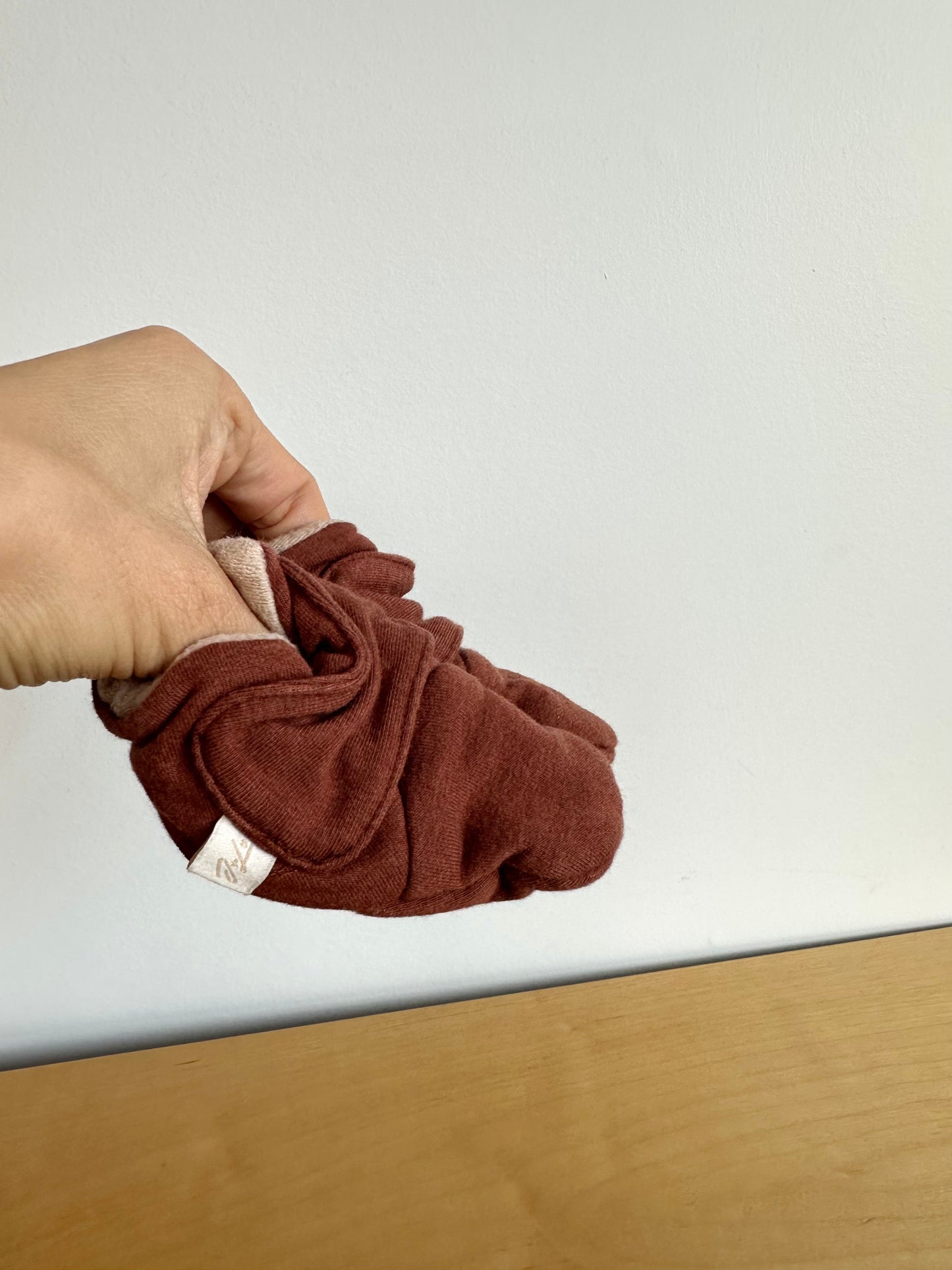 Jax + Lennon Cedar Baby Booties / 0-3m