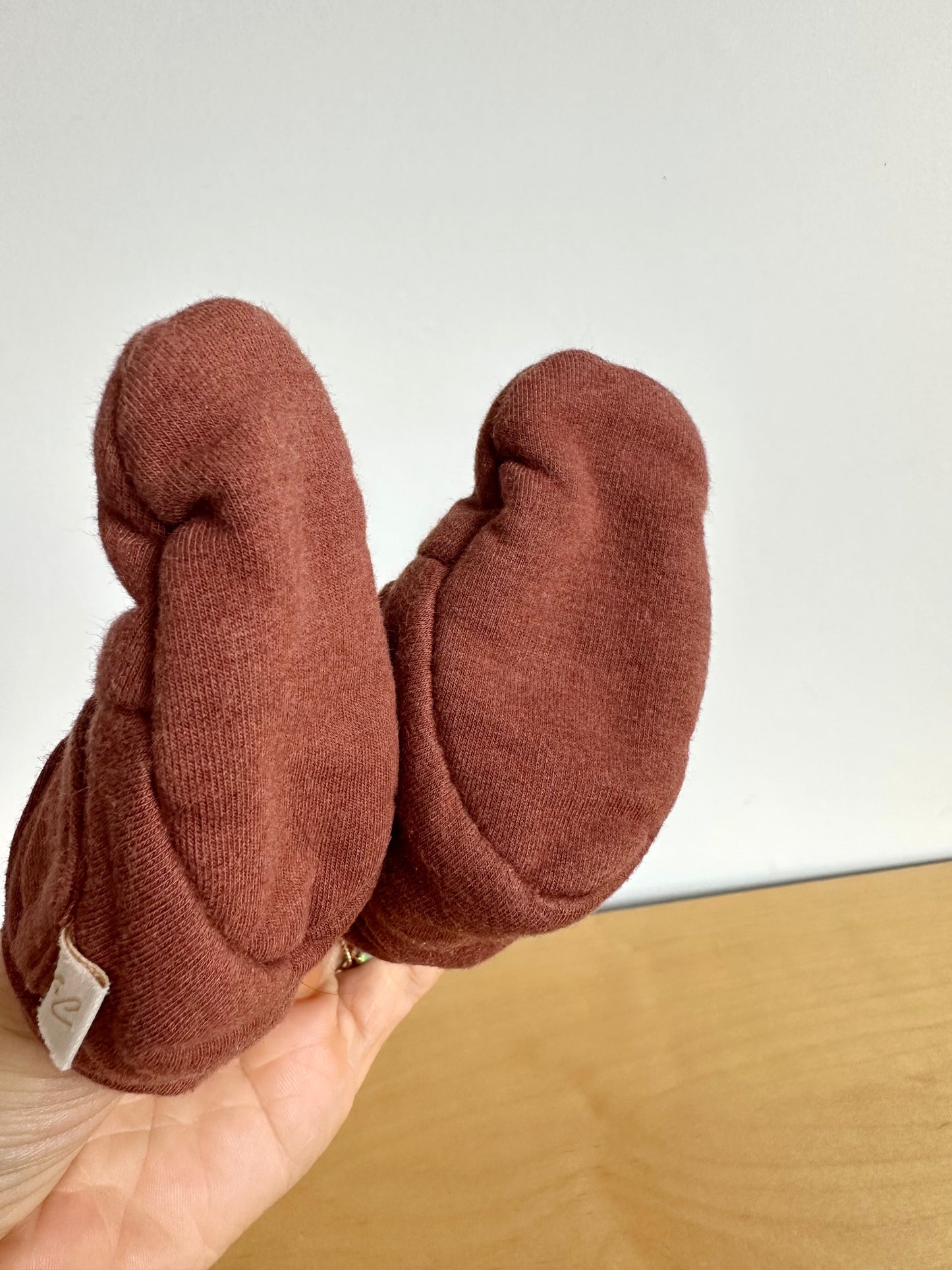 Jax + Lennon Cedar Baby Booties / 0-3m