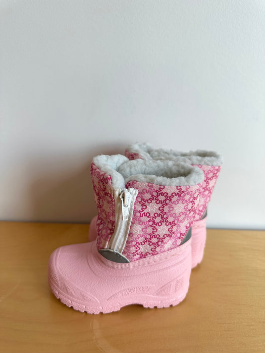 Pink Sherpa Lined Boots / Size 4 Toddler