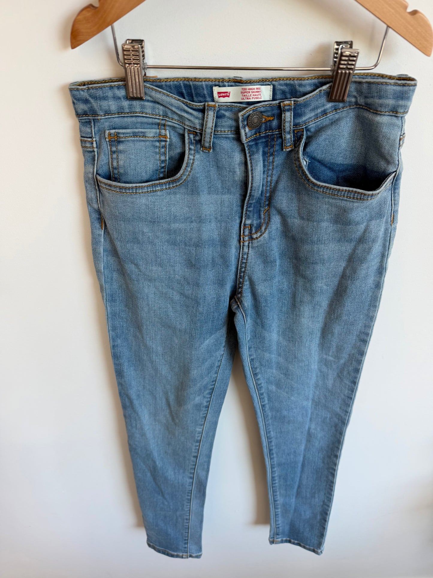 Levi's High Rise 720 Skinny Jeans / 12 years