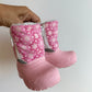 Pink Sherpa Lined Boots / Size 4 Toddler
